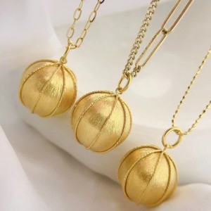 Tuochen Jewelry Wholesale new design jewelry 10K/14k/18k Solid Gold Necklace Chain Necklace