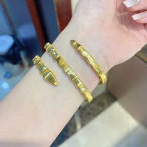 Tuochen Jewelry Factory 24k/18k/14k/10k/9k Gold Bracelet for Women Gift